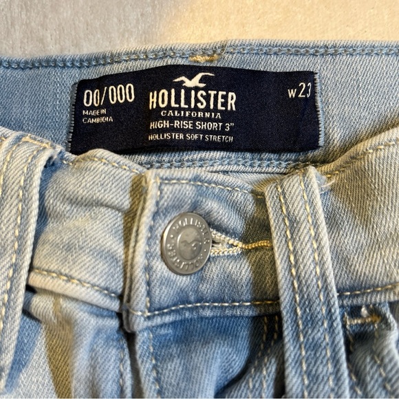 Hollister Women’s Size 00 Denim Shorts - Picture 3 of 5